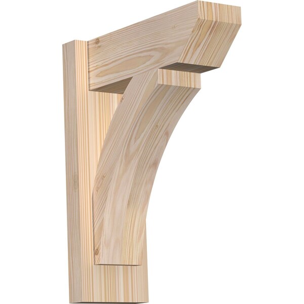 Ekena Millwork Thorton Slat Smooth Outlooker, Douglas Fir, 5 1/2"W x 14"D x 18"H OUT06X14X18THR06SDF - main